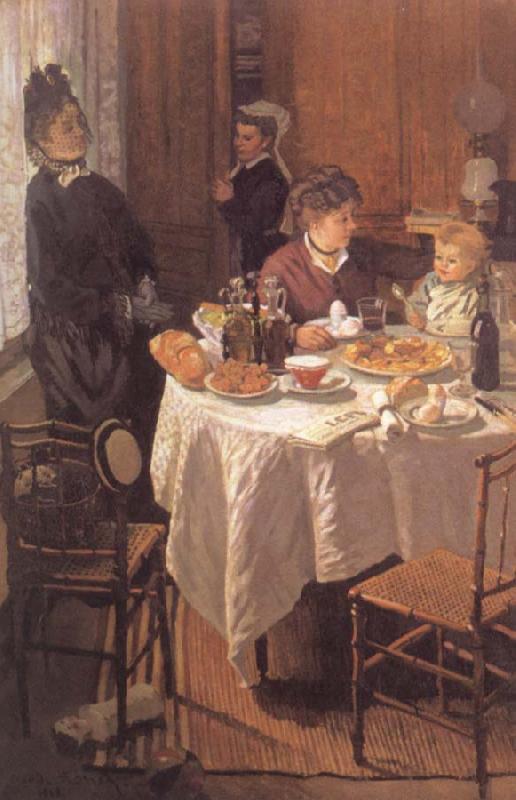 Claude Monet Le Dejeuner oil painting image